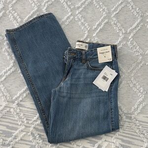abercrombie kids low rise baggy jeans, girls size 11/12 regular